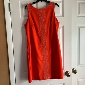 Orange Redish dress!